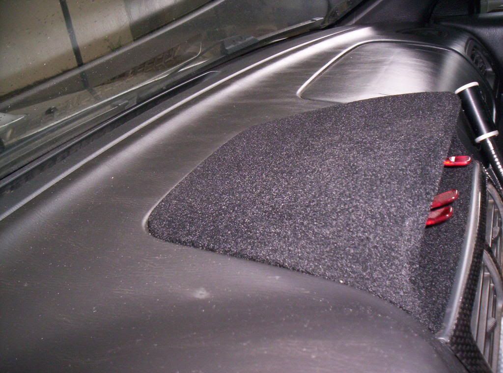 AntiGlare Dash Flocking (Spray on Seude Finish) NASIOC